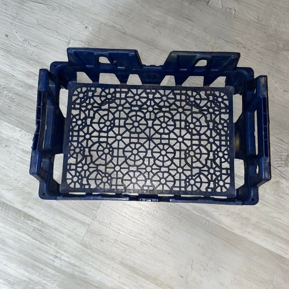 Pepsi Blue Plastic Carrier Crate Caddy Stackable - Picture 4 of 6